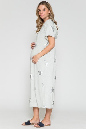 Star Stadium Lounge Hoodie Dress