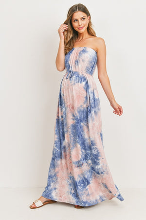 Tie-Dye Maxi Dress