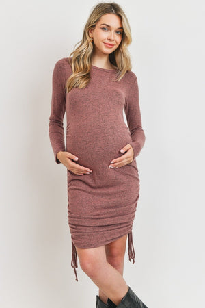 Drawstring Fitted Dress