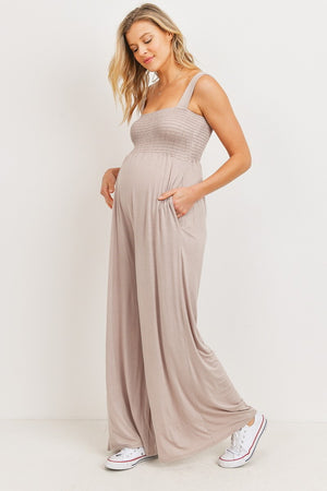 Smocked Jumpsuit
